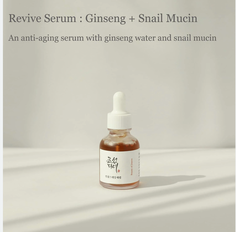 [Beauty of Joseon] Revive Serum : Ginseng + Snail Mucin 30ml