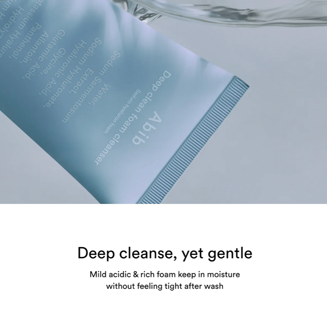 [Abib] Deep Foam Cleanser