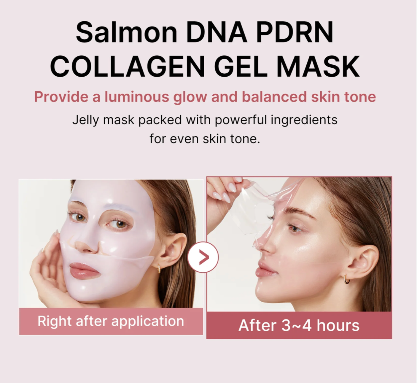 [Medicube] Medicube PDRN Pink Collagen Gel Masks 4set