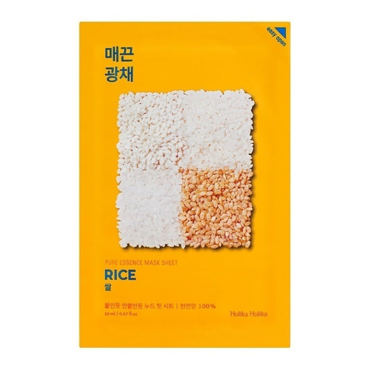 [Holika Holika] Pure Essence Mask Sheet RICE 20ml