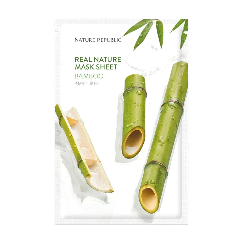 [Nature Republic] Real Nature Mask Sheet - Bamboo