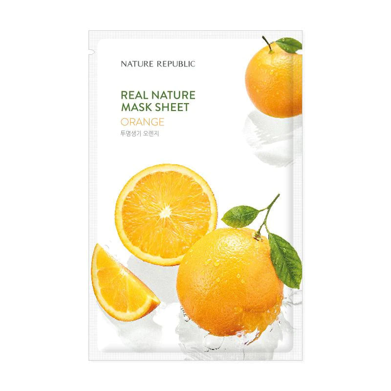 [Nature Republic] Real Nature Mask Sheet - Orange