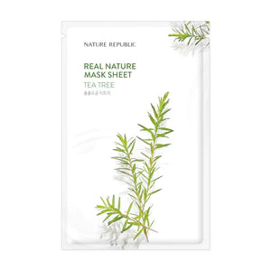 [Nature Republic] Real Nature Mask Sheet - Teatree